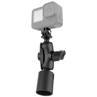 RAP-B-202-GOP1-A-294U :: RAM PVC Pipe Socket Mount with Universal Action Camera Adapter