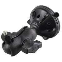 RAM Twist-Lock™ Low-Profile Suction Mount with 1/4"-20 Camera Adapter