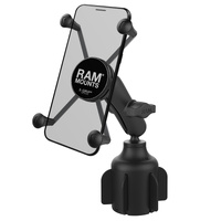 RAM X-Grip Large Phone Mount with RAM Stubby™ Cup Holder Base