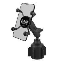 RAM X-Grip Phone Mount with RAM Stubby™ Cup Holder Base