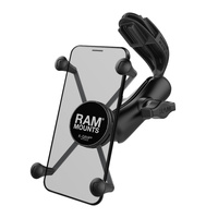 RAM X-Grip™ Large Phone Mount with RAM Mirror-Mate™ for GM Vehicles