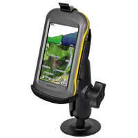 RAM EZ-Roll'r™ with Flex Adhesive Mount for Garmin Montana + More
