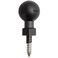 RAP-B-379U-25201L :: RAM Tough-Ball™ with 1/4"-20 Lag Bolt
