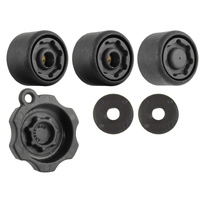 RAP-S-KNOB-VB-109-1U :: RAM Pin-Lock™ Security Kit for Double Swing Arms on RAM Vehicle Kits