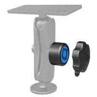 RAP-S-KNOB5-4U :: RAM Pin-Lock 4-Pin Security Knob For C Size And Swing Arms