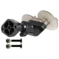 RAP-SB-182U :: RAM Double Suction Cup With Snap Link Mount