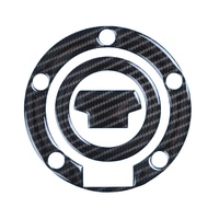R&G Racing Red Dynamic Fuel  Cap Surround -Carbon