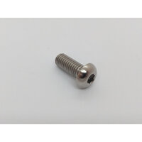 RaceFasteners M6 x 1 Titanium Button Socket Head Bolt (20mm)