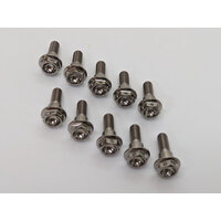RaceFasteners Titanium Front Disc Drilled Hex Bolt Kit To Suit Yamaha R1/R1M (2015 - Onwards)