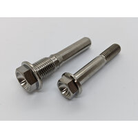 RaceFasteners Titanium Rear Caliper Hex Bolt Kit To Suit Yamaha MT-07 (2014 - 2017)