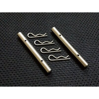 RaceFasteners Titanium Front Pad Pins To Suit Yamaha MT-10