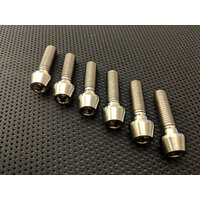 RaceFasteners Titanium Yoke Pinch Bolt Kit To Suit Yamaha YZF-R6 (2017 - Onwards)
