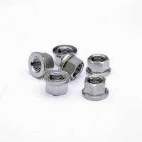 R&G Racing Titanium Sprocket Nut - PVD Black - M10X1.5 - 6 pack