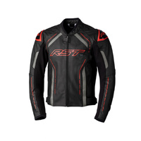 RST S-1 CE LEATHER JACKET | BLACK/GREY/RED (13) / 48 (EUROPEAN)