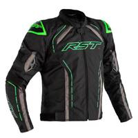 RST S-1 CE SPORT W/P JACKET | BLACK/Flo GREEN/ L
