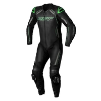 RST S-1 1 PIECE SUIT | BLACK/GREY/NEON GREEN (82) /52 (EUROPEAN)