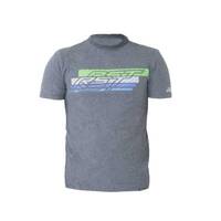 RST RST SPEED LINES TEE | Gun/Green /2XL