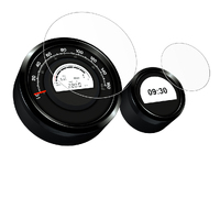 Speedo Angels Dashboard Screen Protector To Suit ROYAL ENFIELD METEOR 350 (2021-) 3 x Ultra Clear