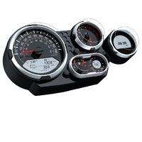 Speedo Angels Dashboard Screen Protector To Suit ROYAL ENFIELD HIMALAYAN (2018-) 3 x Ultra Clear