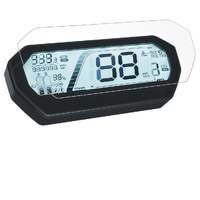 Speedo Angels Dashboard Screen Protector To Suit SUPER SOCO CPX (2021-) 2 x Ultra Clear & 2 x Anti Glare