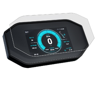 Speedo Angels Dashboard Screen Protector To Suit Zero SR/F And SR/S - 1 x Ultra Clear And 1 x Anti Glare