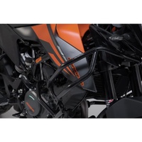 SW-Motech Upper Crash Bar For Original KTM crash bar. Black. KTM 390 Adv (19-). (SBL.04.958.10100/B)
