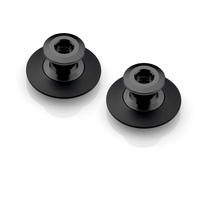 Rizoma Swingarm Spools Black