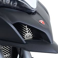 R&G Racing Stainless Steel Oil Cooler Guard To Suit Ducati Multistrada Models