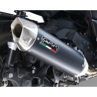 GPR Exhaust To Suit  Suzuki Sixteen 125 2007-2014, Furore-X Scooter, Homologated legal slip-on exhaust including removable db killer and link pipe 
