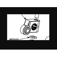 Bonamici Racing Aluminium uniball bracket Yamaha YZF R9