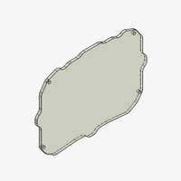 Bonamici Racing PMMA glass spare part Suzuki GSX-R 1000 17>