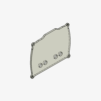 Bonamici Racing PMMA Glass Spare Part To Suit SOLO 2 Screen Protectors