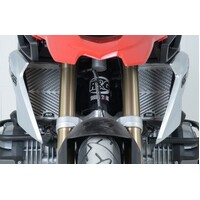 R&G Racing Stainless Steel Radiator Guards (Pair) To Suit BMW R1200GS '13-, BMW R1250 GS '18- & R1250RT '19-