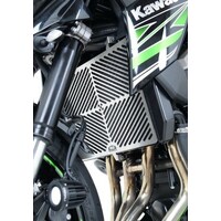 R&G Racing Stainless Steel Radiator Guard To Suit To Suit Kawasaki Z750 '07-/Z750R '11-'13/Z800 '13-'16/Z1000 '10-/Z1000SX '12-, VERSYS1000 '12- and N
