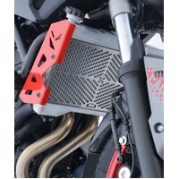 R&G Racing Stainless Steel Radiator Guard To Suit Yamaha MT07 '14-, MT-07 (FZ-07) Motocage '15-, XSR700 '16- and Tracer 700 '16-'20 (FJ-07) models