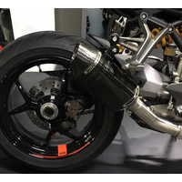 Shift-Tech Carbon Slip-On Exhaust To Suit Ducati Monster 1200 Models