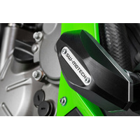 SW-Motech Frame Slider Kit - Black. Kawasaki Ninja ZX-6R 636 (13-). (STP.08.590.11100/B)