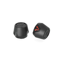 SW-Motech Slider Set For Front Axle - Black. Moto Guzzi V85 TT (19-21). (STP.17.176.10001/B)