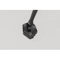 SW-Motech Extension For Side Stand Foot - Black/Silver. MT-07/Trac/MotoCage,XSR700,YZF-R7. (STS.06.506.10000)