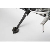 SW-Motech Extension For Side Stand Foot - Black/Silver. Yamaha MT-09 Tracer, XSR900/Abarth. (STS.06.525.10000)
