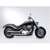 Miller Cubana | Exhaust System To Suit Suzuki VLR 1800 (Standard, high-gloss polished)