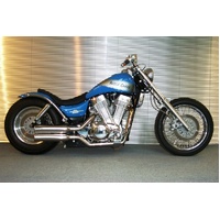 Miller Blower | Exhaust System To Suit Suzuki VS1400 (SlashCut, matt black)