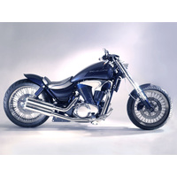 Miller Dandy | Exhaust System To Suit Suzuki VS1400 (SlashCut, matt black)