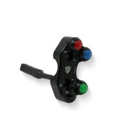 CNC Racing Right handlebar switch Ducati Panigale V4R - OEM and RCS Brembo brake master cylinder
