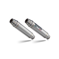 GPR Exhaust To Suit Triumph BONNEVILLE T100 2001-2014, Deeptone Inox, Dual Homologated legal slip-on exhaust including removable db killers and link p