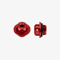 Bonamici Racing Aluminum oil cap for Suzuki M20x1,5 - RED