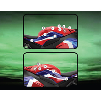 Eazi-Guard Tank Protection Film for Honda CBR1000RR-R  gloss