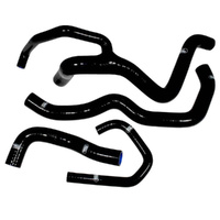 Samco HOSE KIT KAWASAKI BLACK ZX-6R RACE BIKE DESIGN 09-22