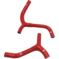 Samco HOSE KIT KAWASAKI RED KX 450 F Y-PIECE RACE DESIGN 19-23