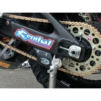 R&G Racing Toe Chain Guards - ABS Shark's Fin